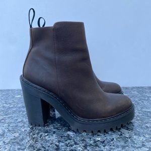 Dr. Martens Dark Brown Ankle Boots
